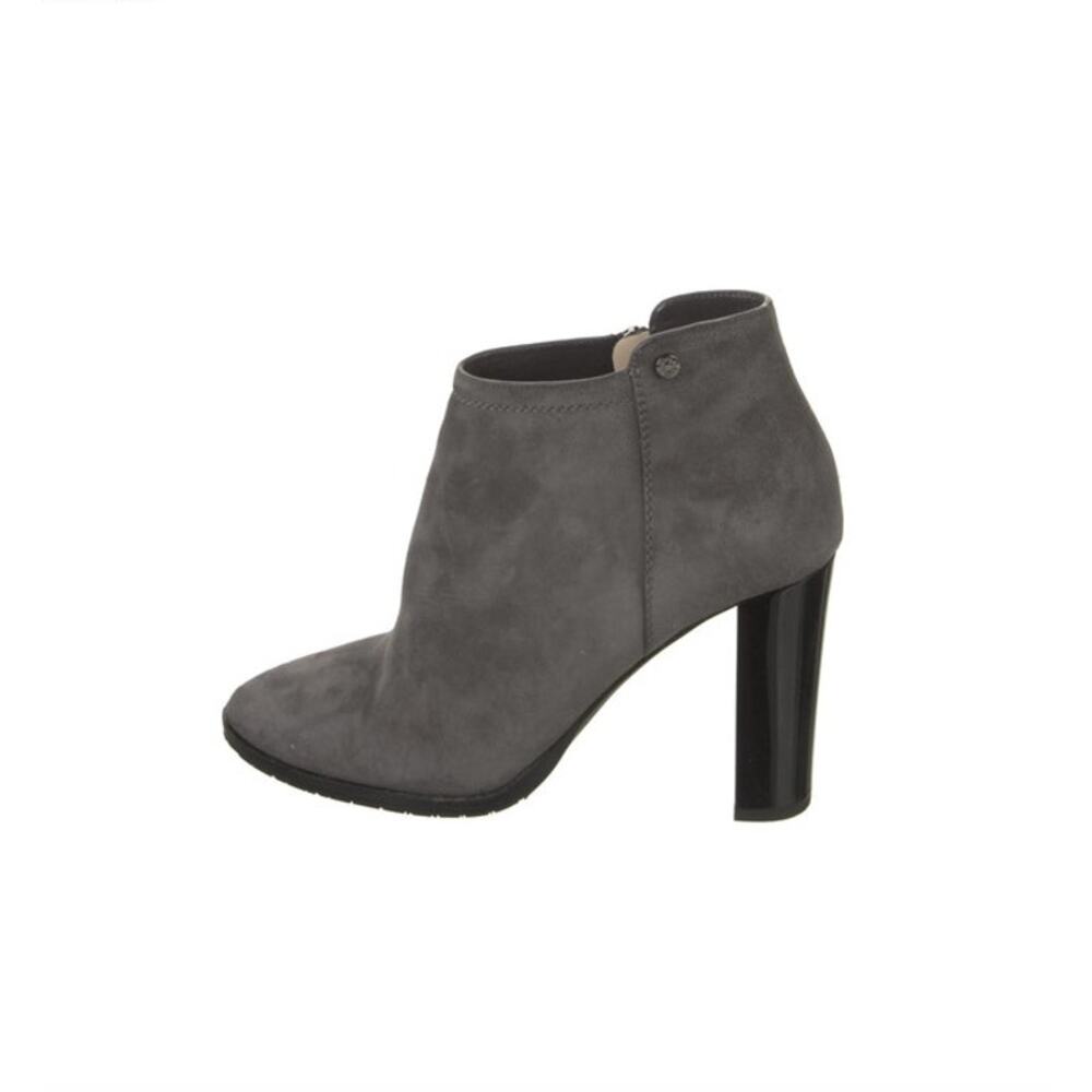 Jimmy Choo Grey Suede Ankle Boots Booties Size: 9 | IT 39
